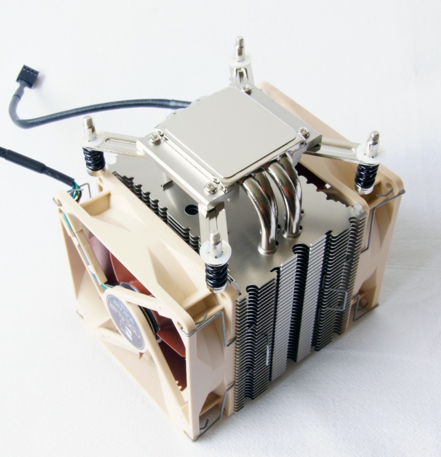 Обзор серверного процессорного кулера Noctua NH-U9DX i4 GreenTech_Reviews