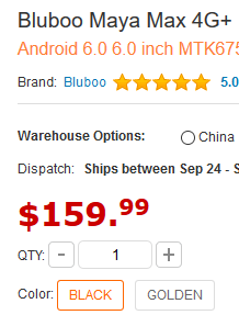 Купить Bluboo Maya Max 4G+