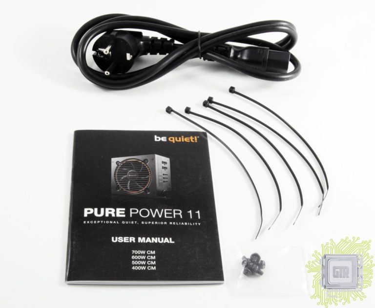 Блок питания be quiet pure power 11 600w обзор