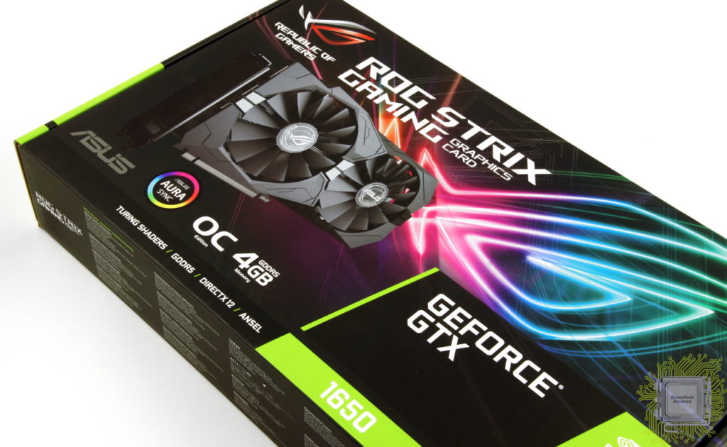Обзор видеокарты ASUS ROG STRIX GeForce GTX 1650 OC GreenTech_Reviews
