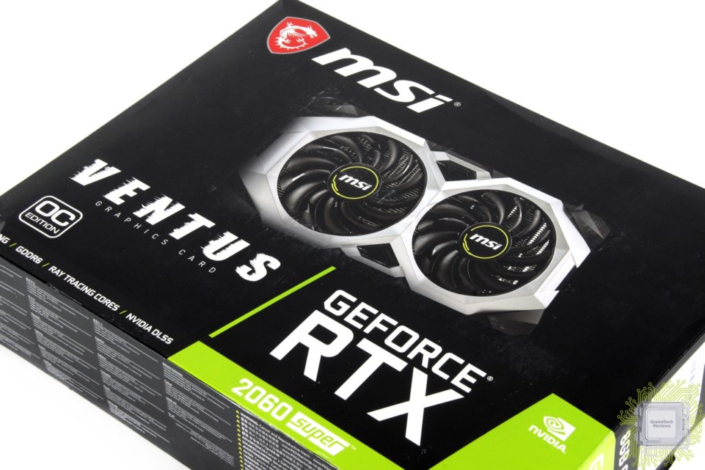 Обзор видеокарты MSI GeForce RTX 2060 Super Ventus OC GreenTech_Reviews