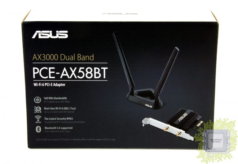 Обзор Wi Fi Bt адаптера Asus Pce Ax58bt Greentech Reviews