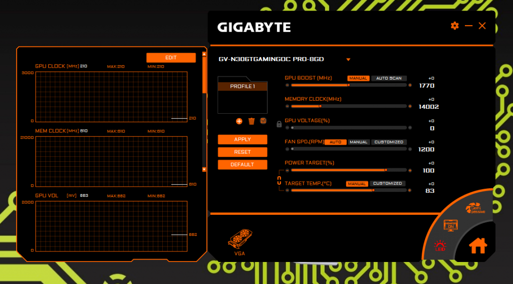 Программа для мониторинга видеокарты. Разгон видеокарты Gigabyte. Управление подсветкой видеокарты Gigabyte. Gigabyte охлаждение видеокарты программа. Разгон Gigabyte 2070 super.